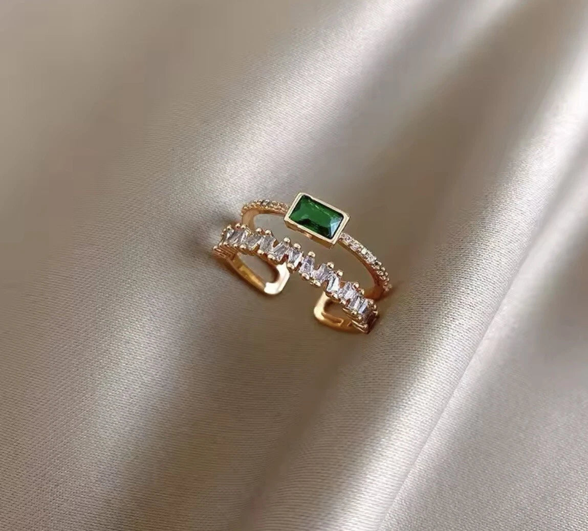 Gold Plated Stacking Ring for Women