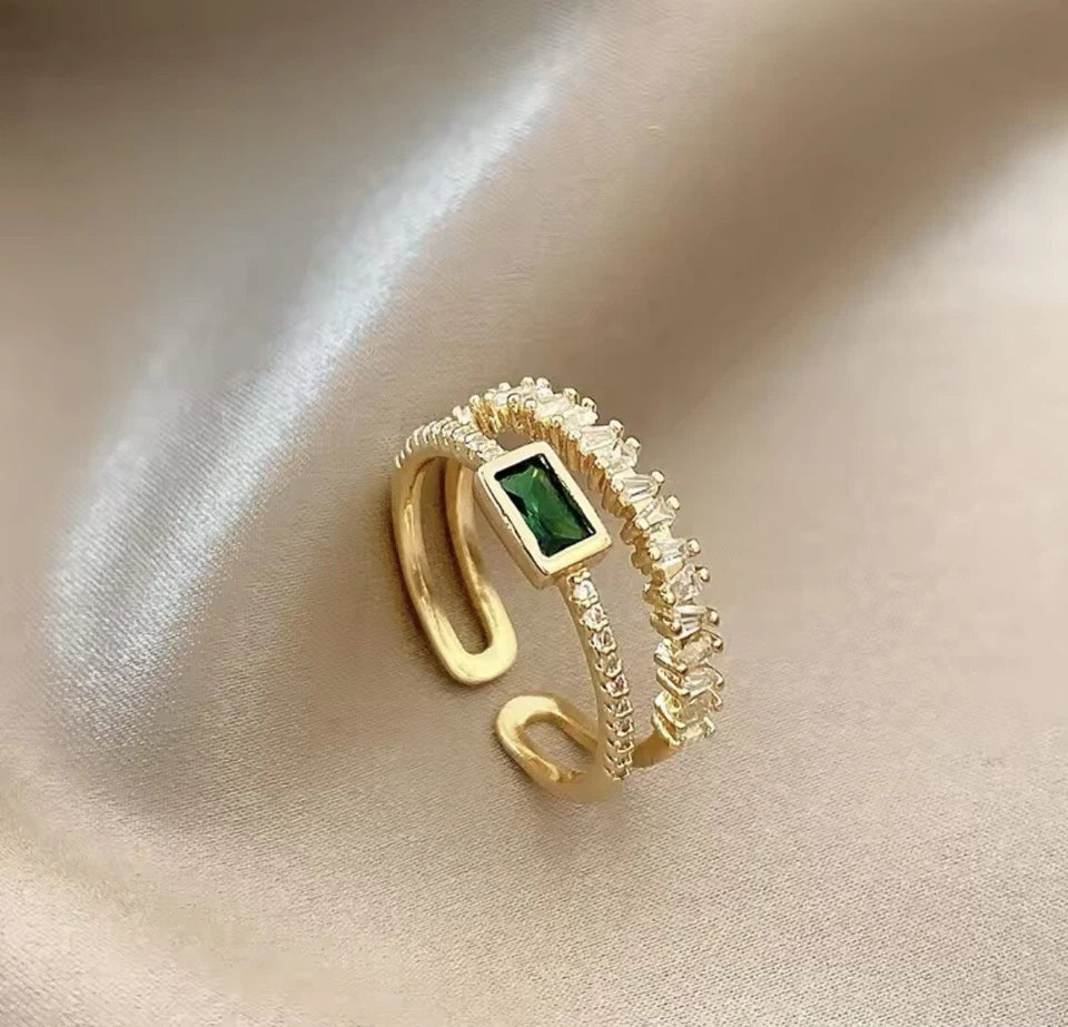 Gold Plated Stacking Ring for Women