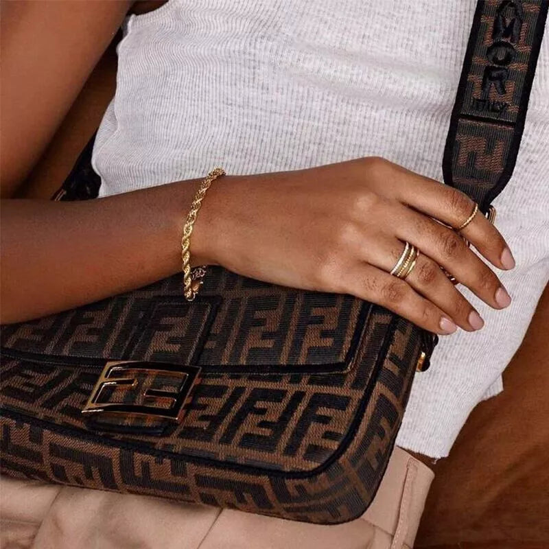 Women's 5mm Rope Bangle – 18K Gold Plated, 8.25''